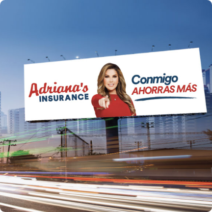Adriana's Insurance Billboards